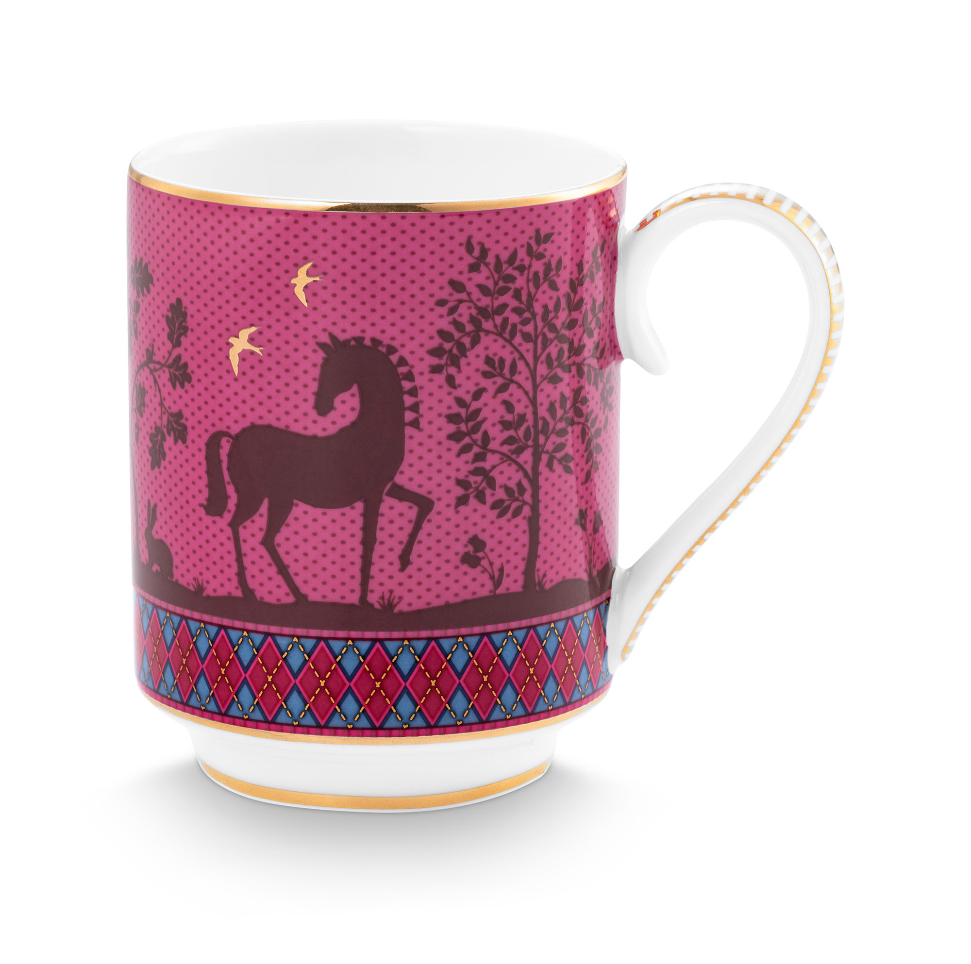 Pip Studio Becher klein Deerest Darling | Pink