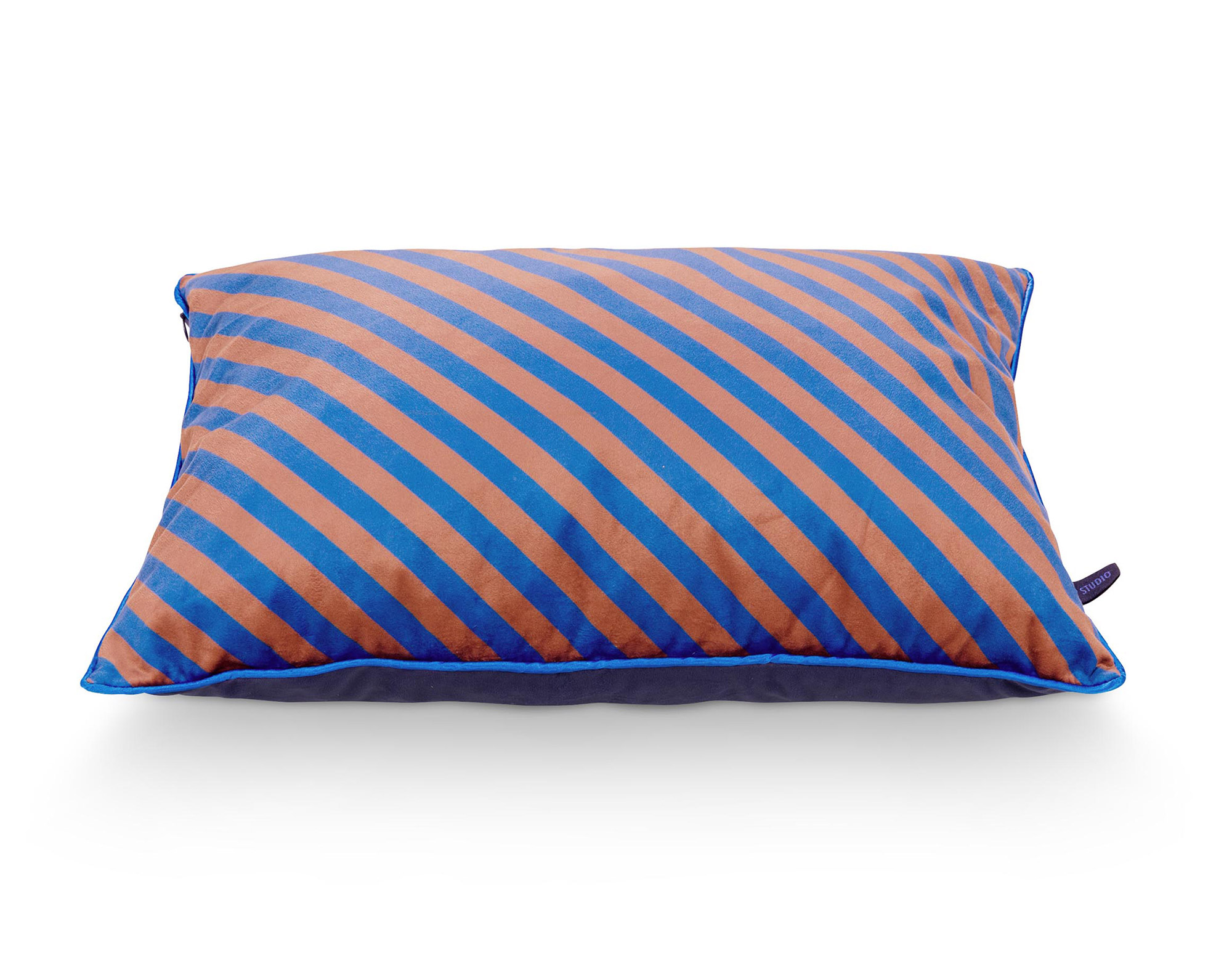 Pip Studio Kissen Block Stripe | blau