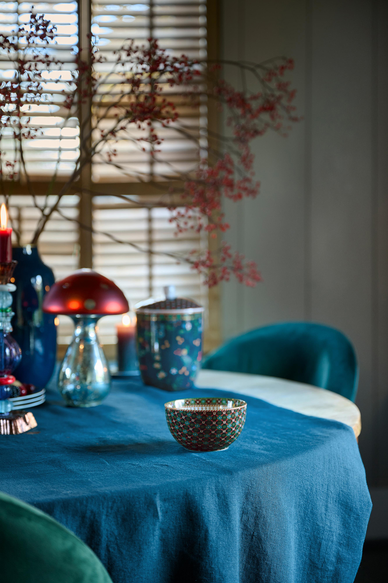 Pip Studio Schale Berry Blues | grün