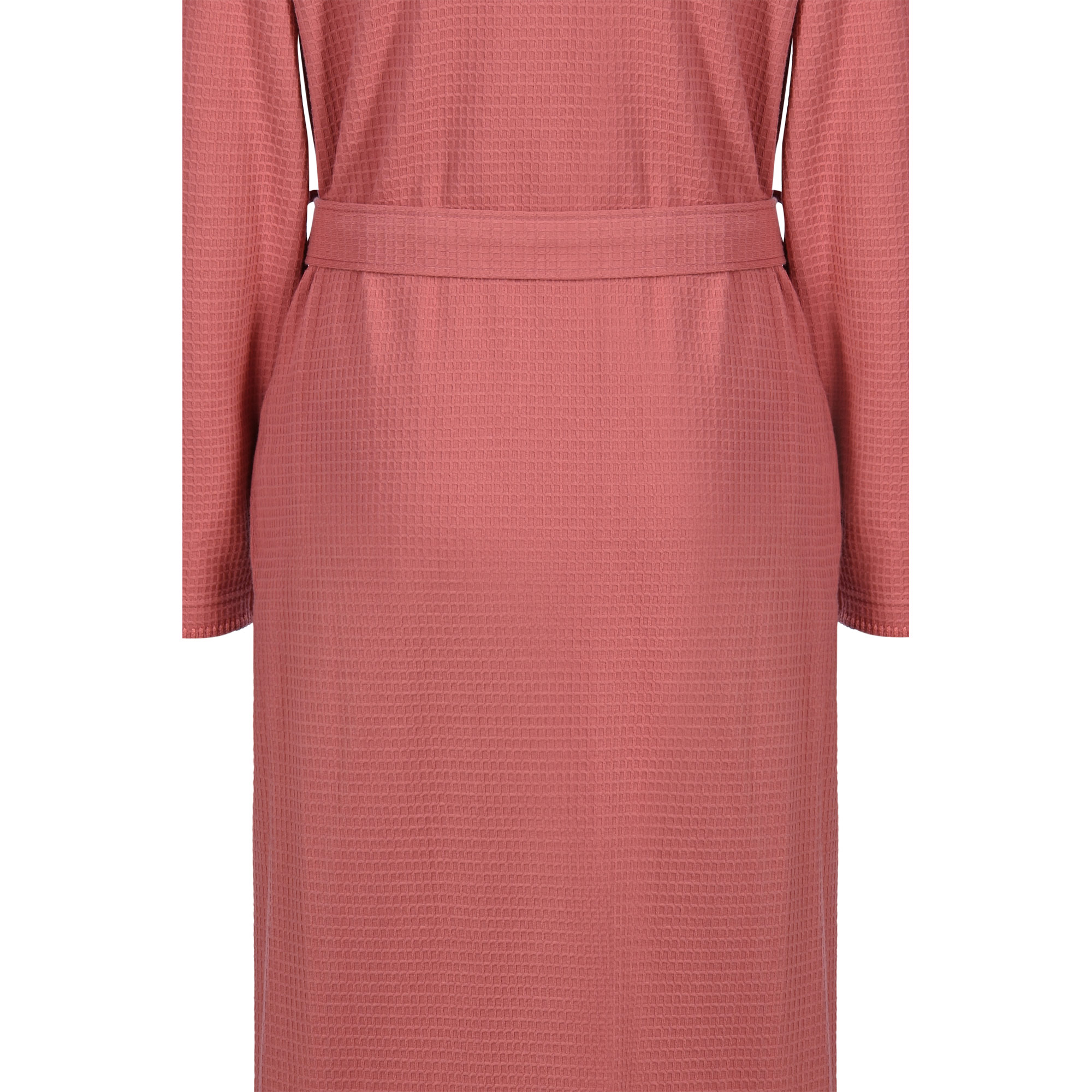 Cawö Damen Kimono-Bademantel extraleicht  812 | 22 koralle