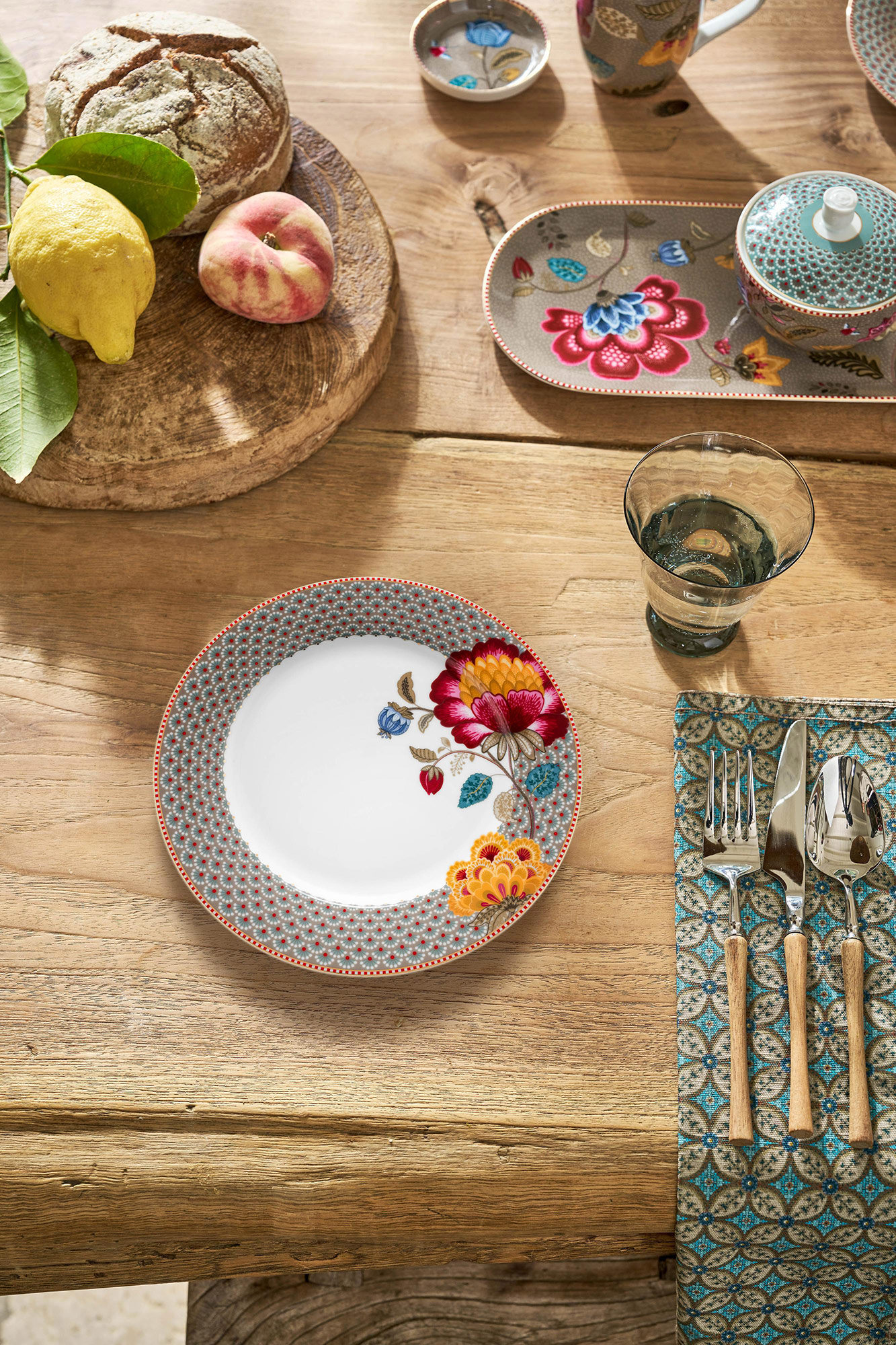 Pip Studio Teller Blooming Tales | Khaki