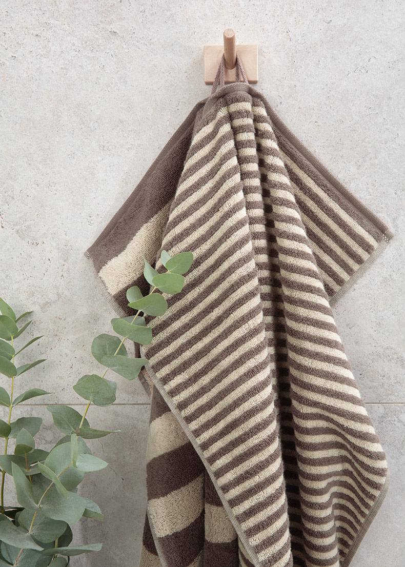 Cawö Handtuch Lines 6255 | 33 pepper