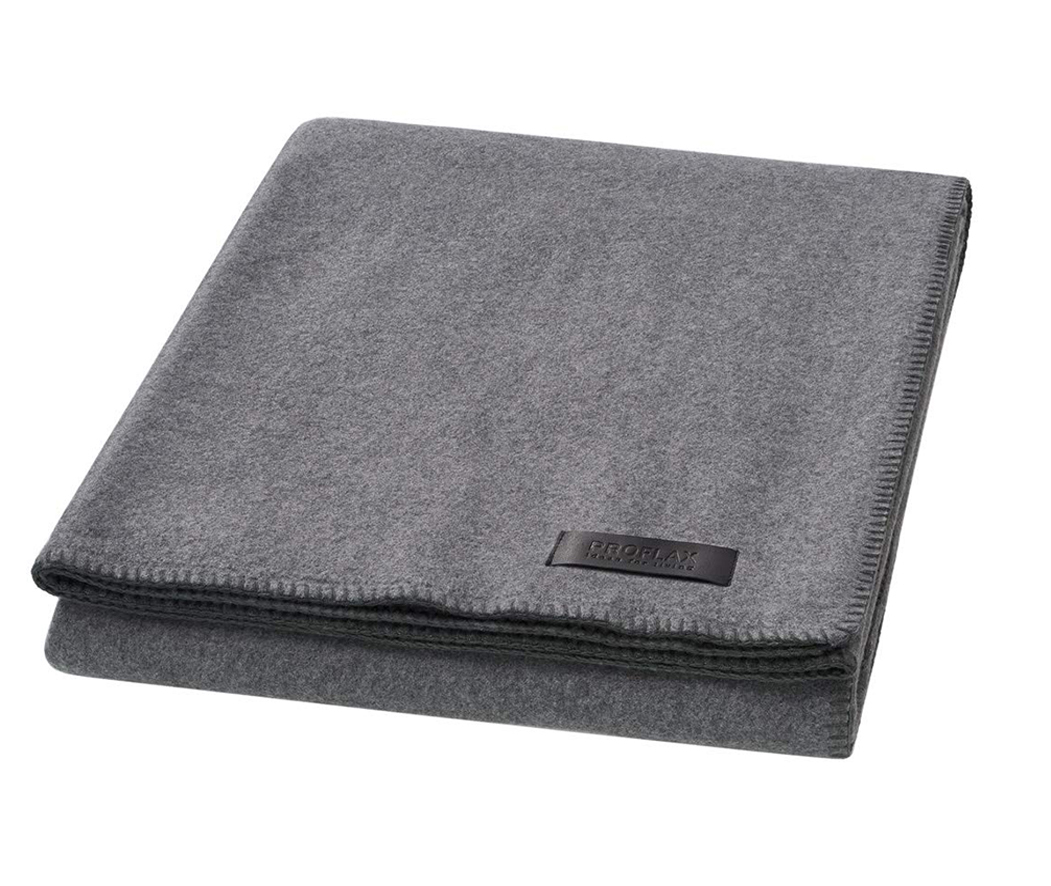 Proflax Wohndecke Fleece  | grey