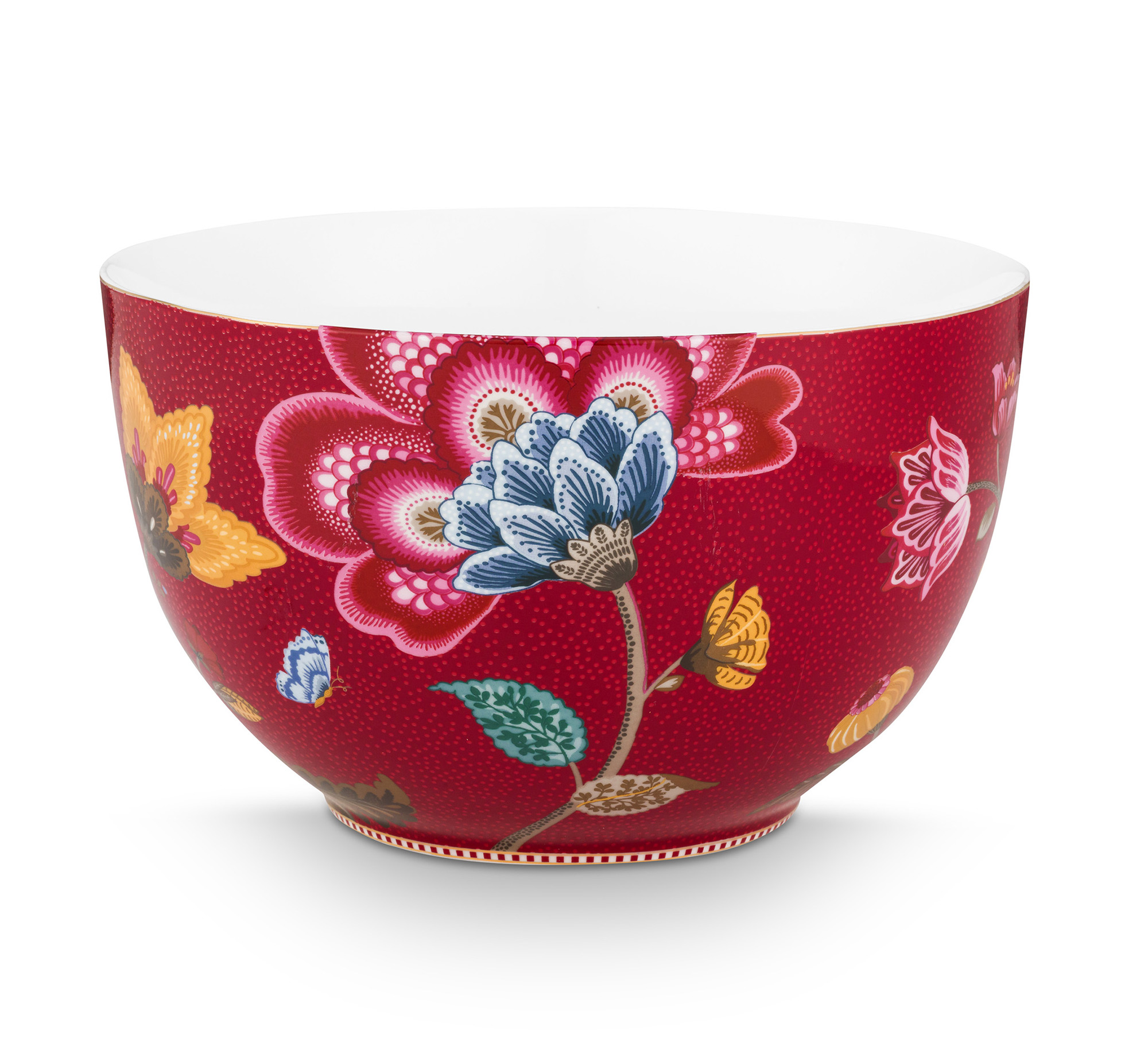 Pip Studio Schüssel Blooming Tales | Dark Red