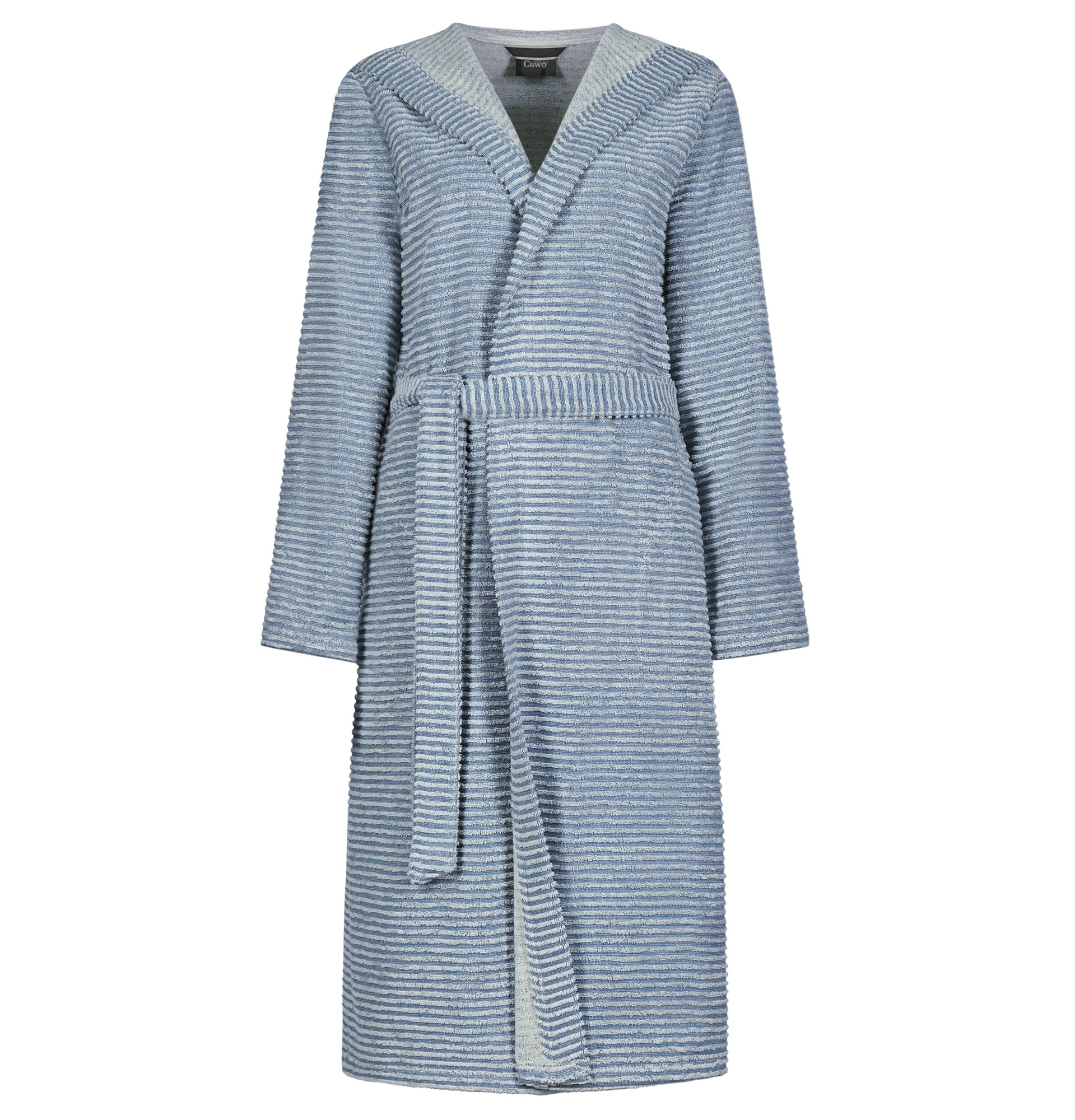 Cawö Damen Kapuze-Bademantel extraleicht 6221 | 11 capri