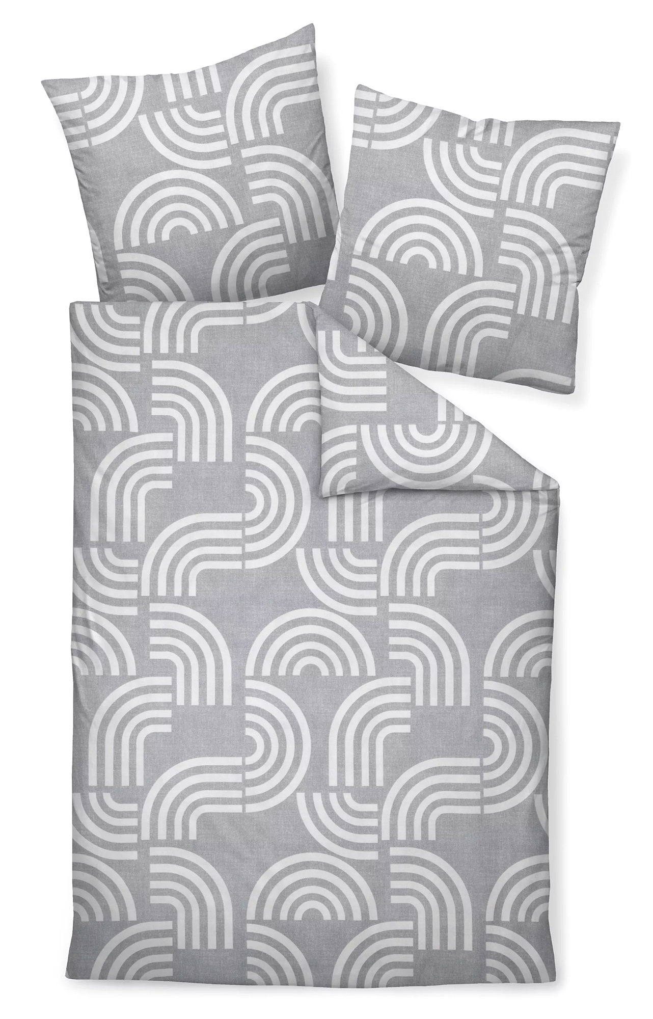 Janine Feinbiber-Bettwäsche DAVOS | 08 platin