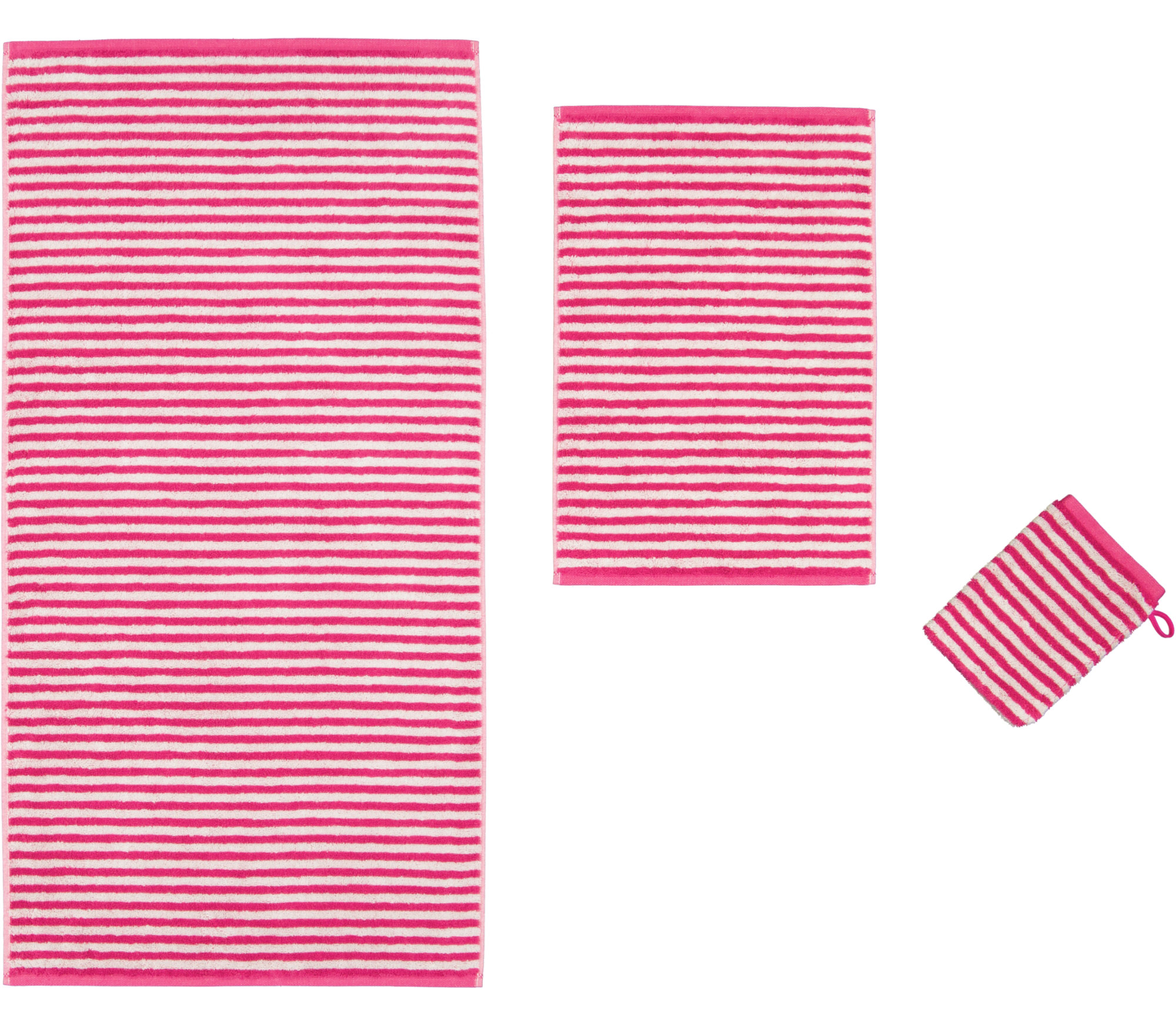 Cawö Handtuch Campus 955 | 22 pink