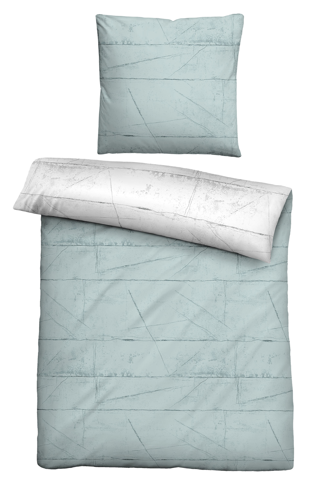 Biberna Satin-Bettwäsche 0614509 | 222 Ciel