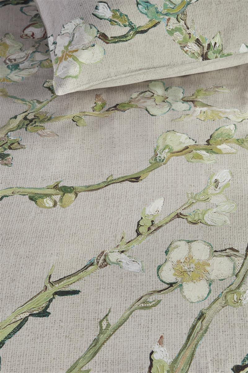 Beddinghouse Satin-Bettwäsche Blossoming | Sand