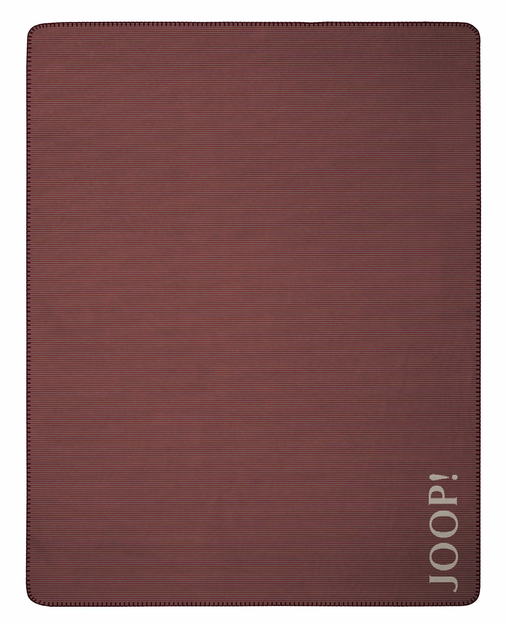 JOOP! Plaid / Wohndecke TOUCH | Rouge-Natur