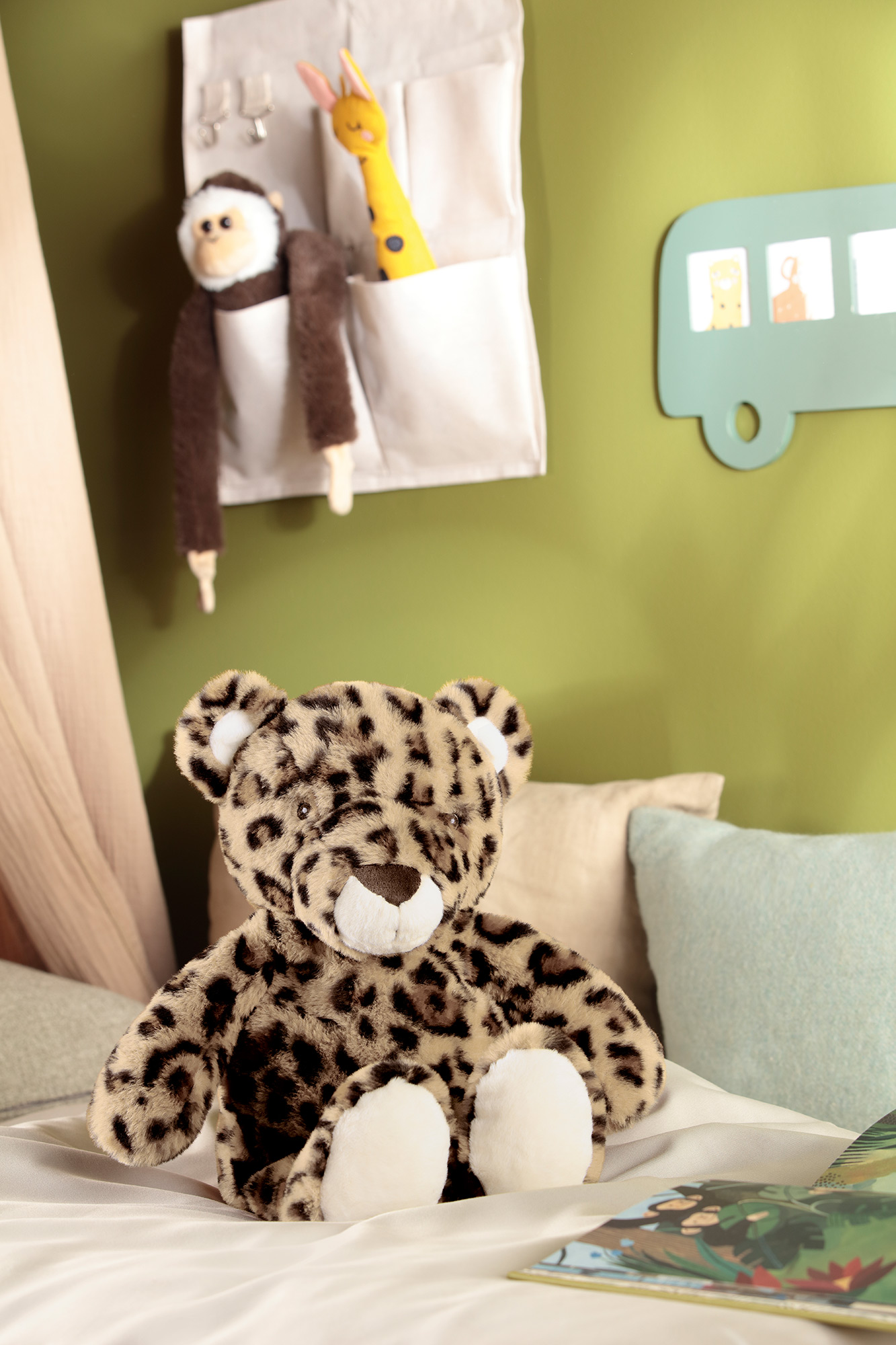 Biederlack Babydecke mit Kuscheltier Dream Team | Cleo