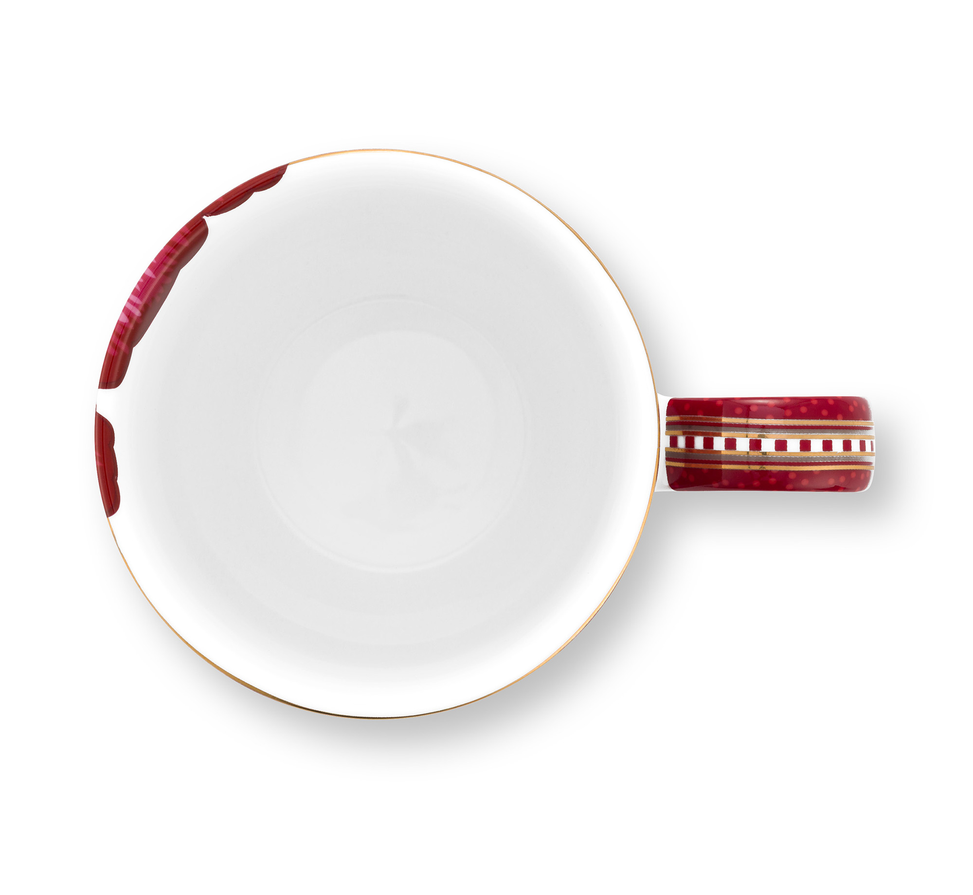 Pip Studio 3er Frühstücksset Blooming Tales | Dark Red