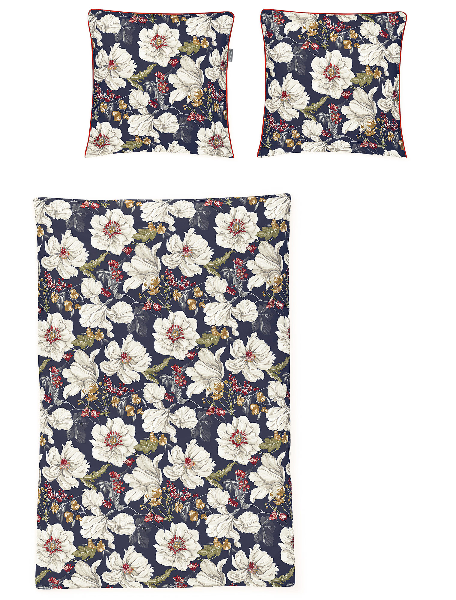 Irisette Mako Satinbettwäsche Glamour 8472 | 11 grau