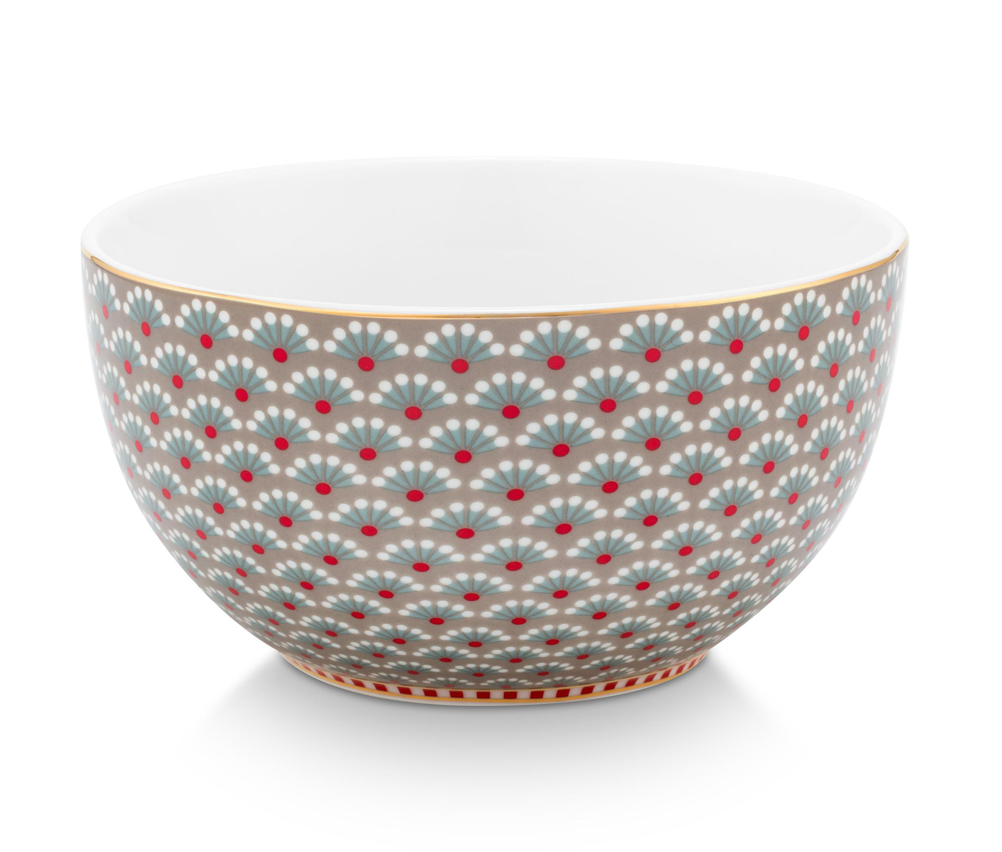 Pip Studio Schüssel Blooming Tales | Khaki