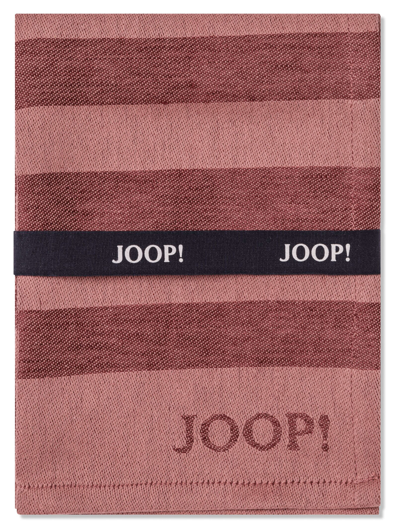 JOOP! Geschirrtuch Cuisine Stripes | 22 bordeaux