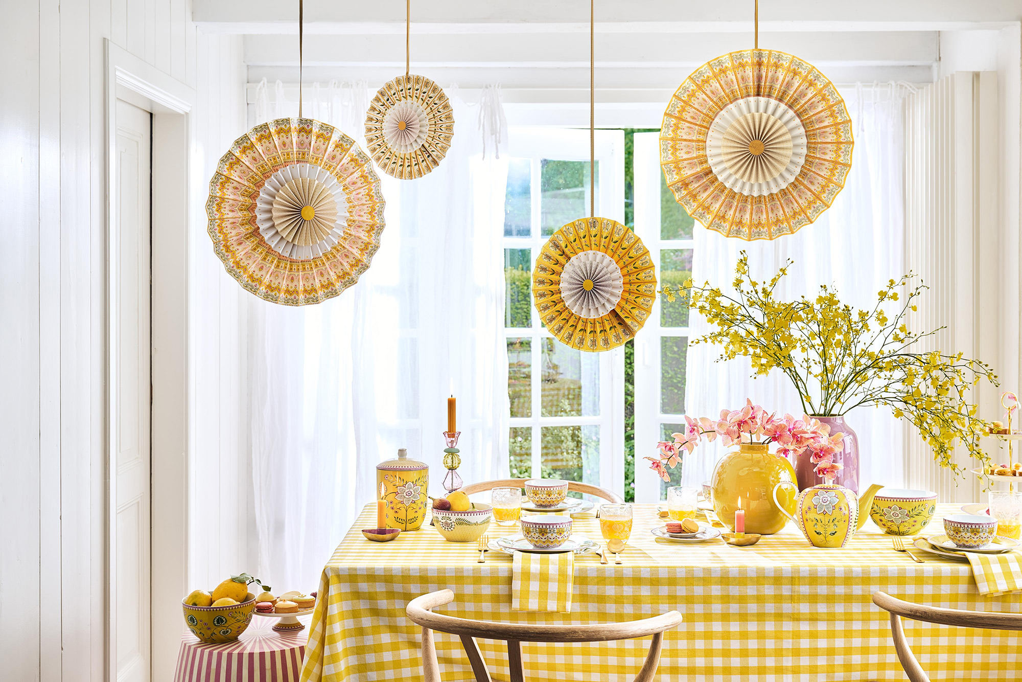 Pip Studio Mini-Kuchenteller Lily & Lotus | Yellow