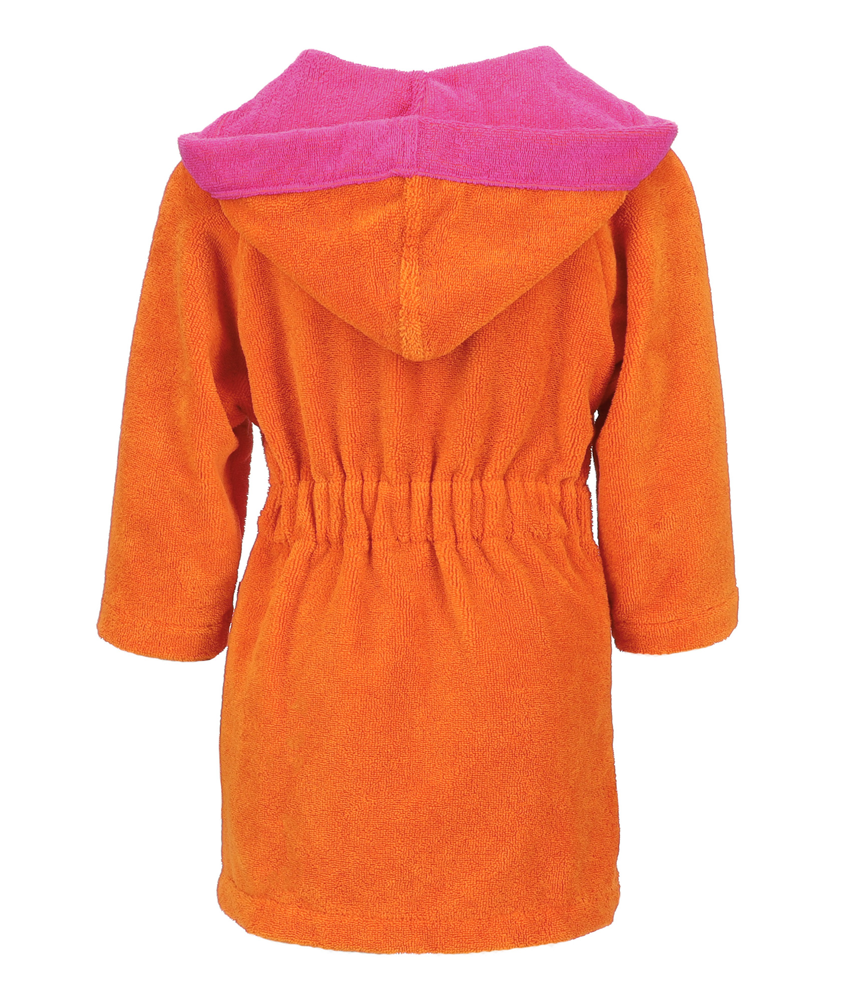 Vossen Kinder Bademantel Bixie | 0006 electric orange/prim r