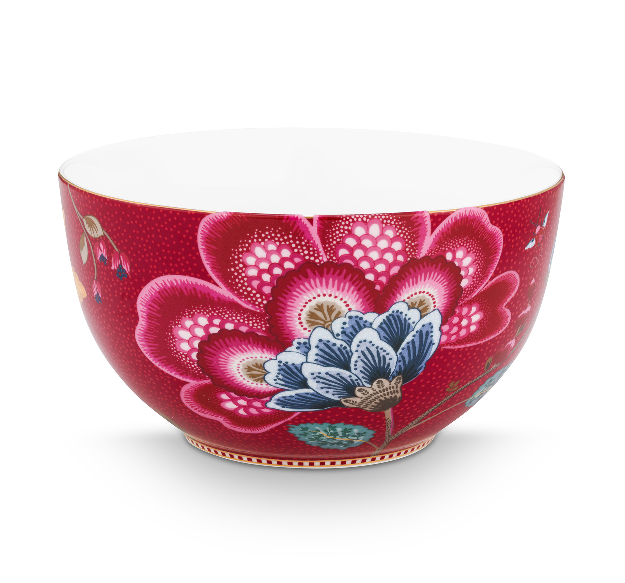 Pip Studio Schüssel Blooming Tales | Dark Red