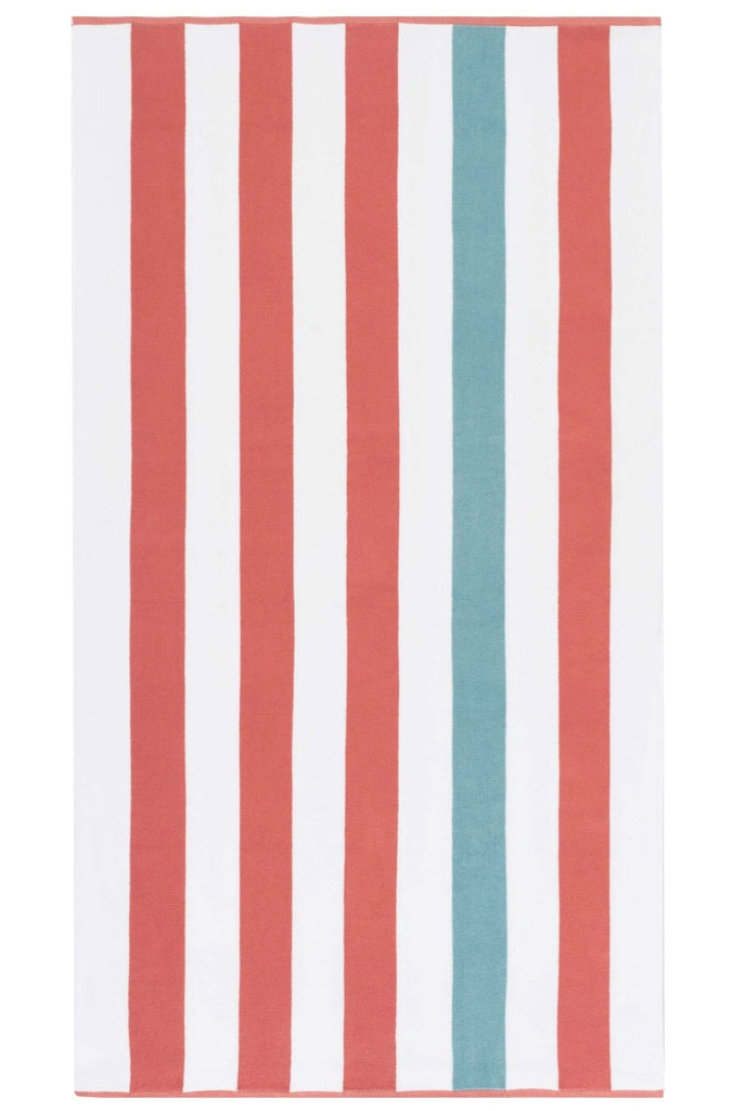 Egeria Strandtuch Beach Cabana Stripe | 207 zinnia