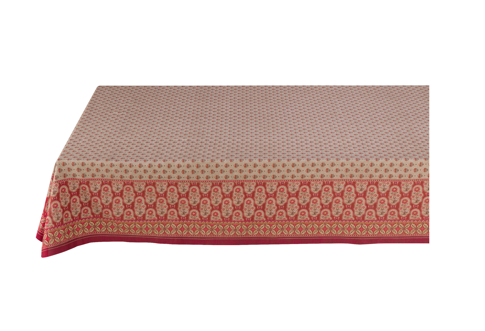 Pip Studio Tischdecke Blooming Tales | Dark Red