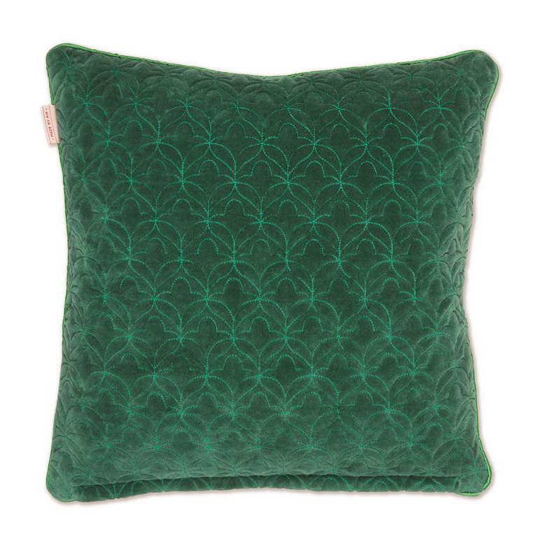 Pip Studio Zierkissen Quilty Dreams | Grün