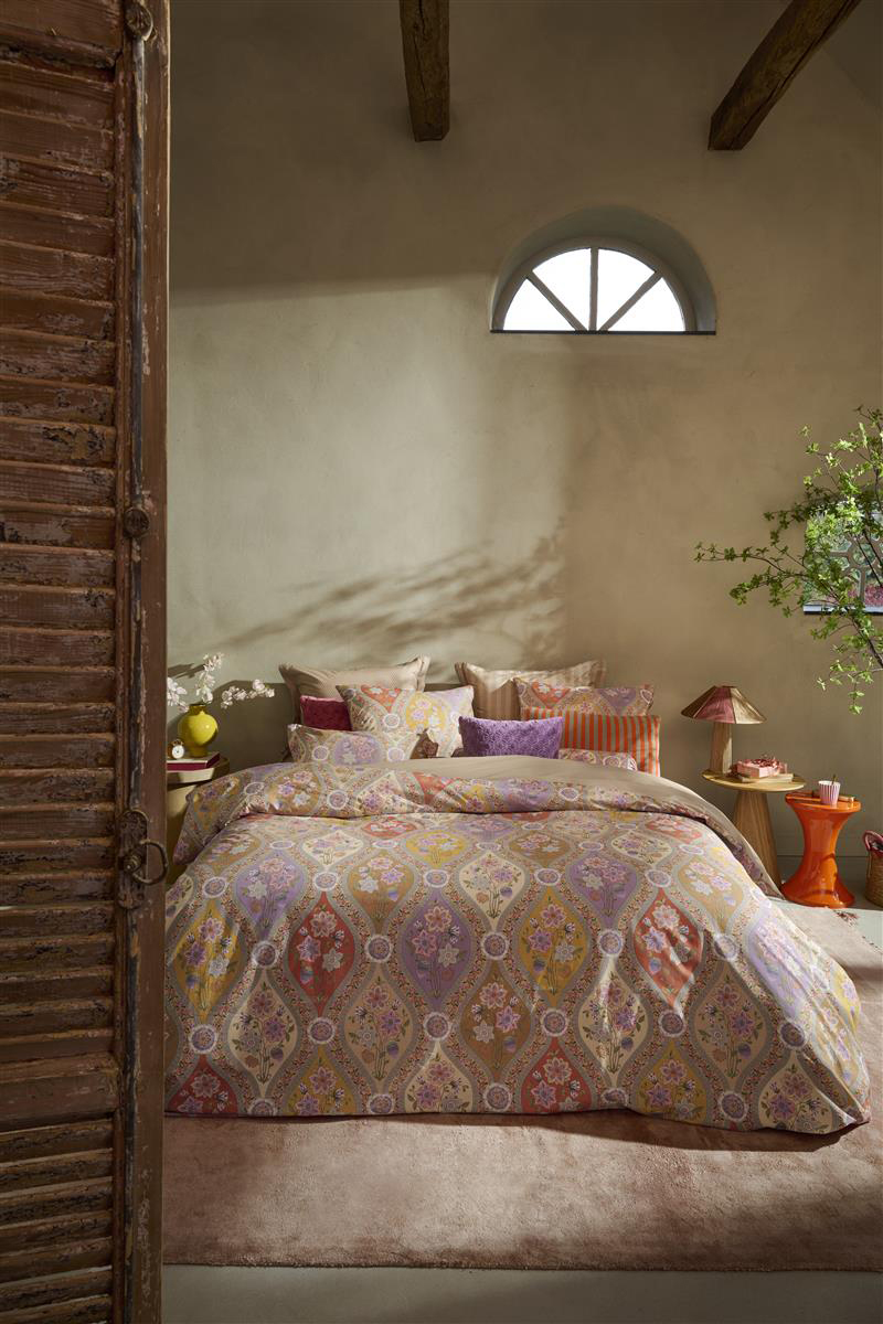 Pip Studio Perkalbettwäsche Ornamento Ramo | Multi