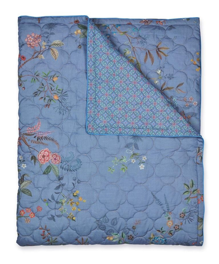 Pip Studio Tagesdecke Quilt Bustani | blau