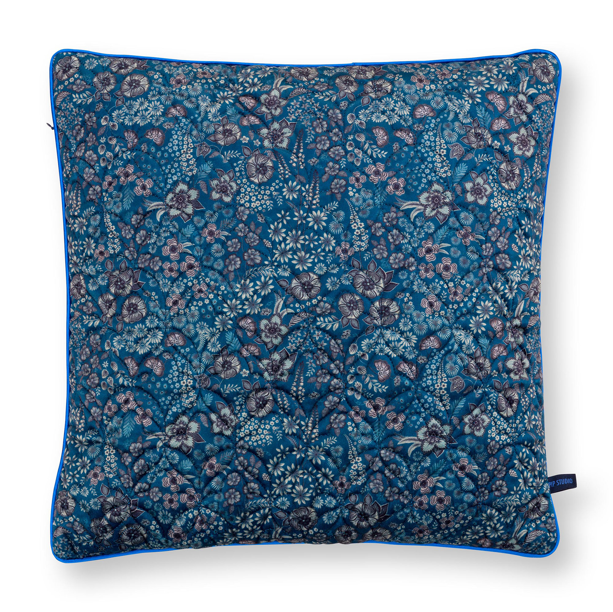 Pip Studio Kissen Quilted Daisy Dreams | blau