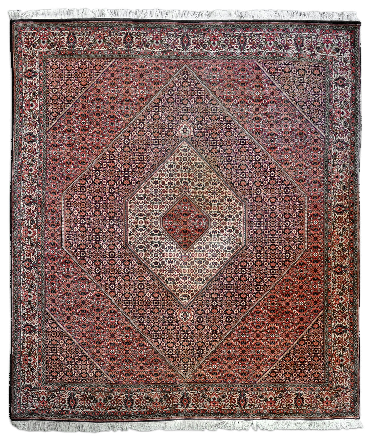 Bidjar Perserteppich neu | Rautenmedaillon 253 x 295 cm