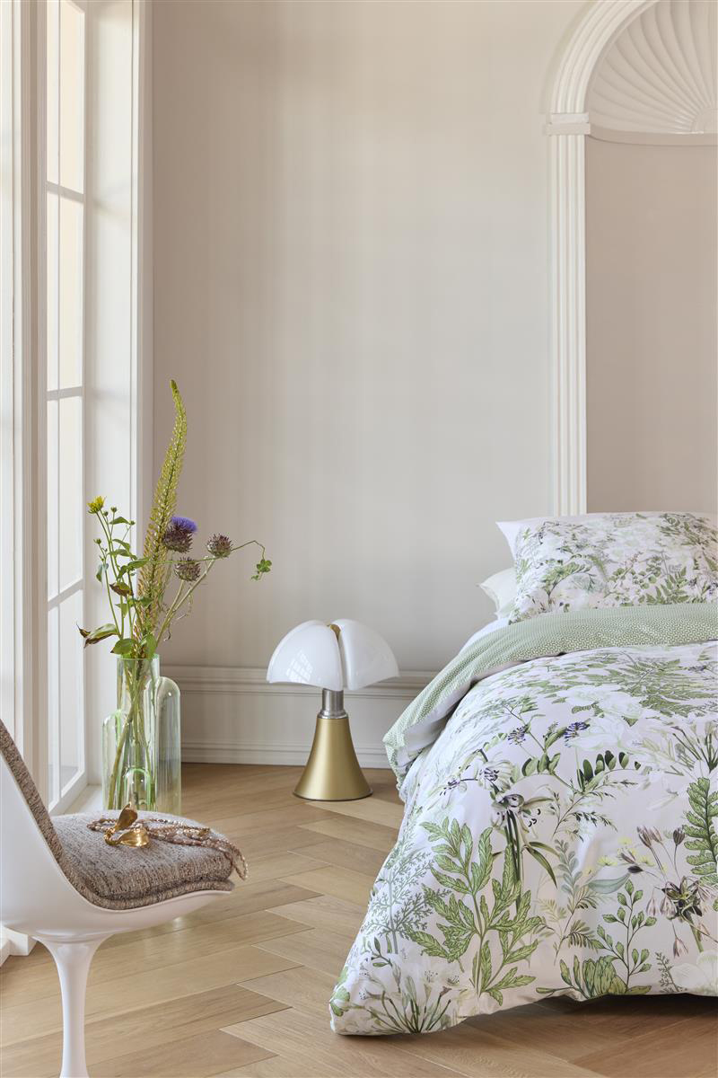 Beddinghouse Satin-Bettwäsche Pastiche | Grün