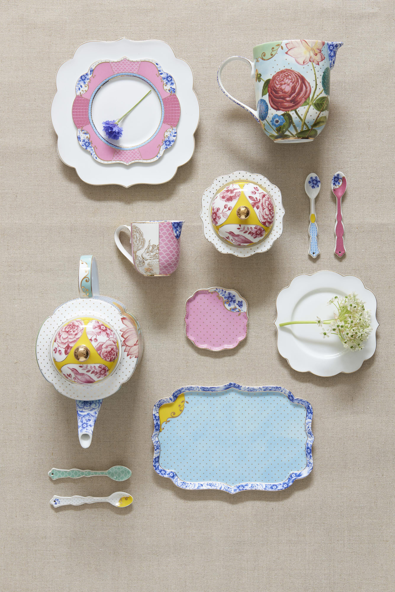 Pip Studio Teekanne klein Royal | multi