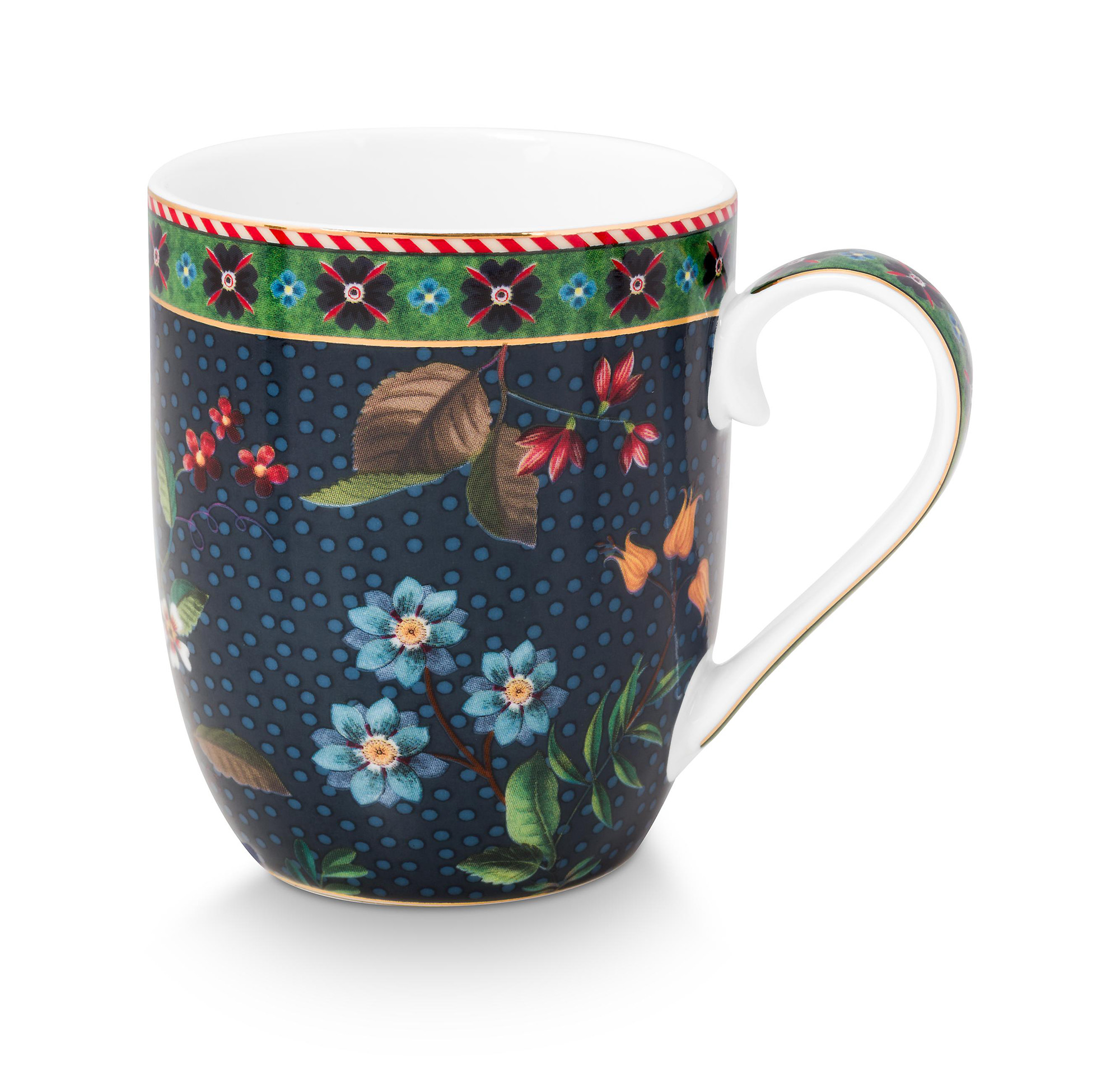 Pip Studio 2er Set Tassen klein Berry Blues | blau