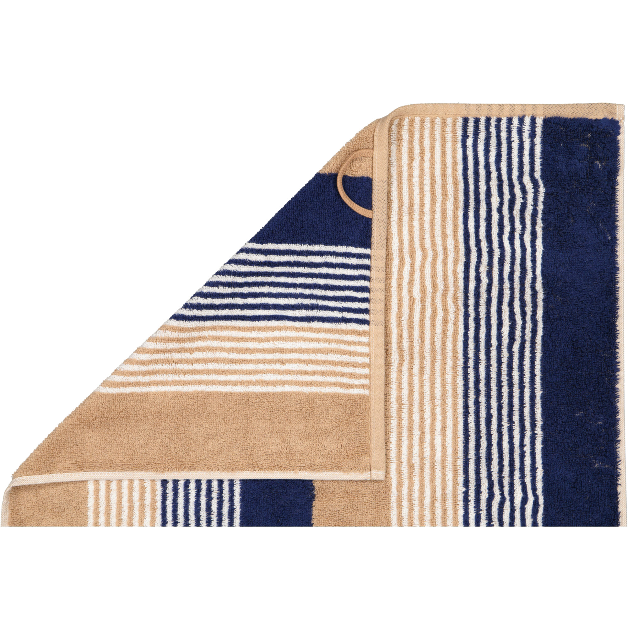 Cawö Duschtuch Coast 6214 | 31 navy/natur