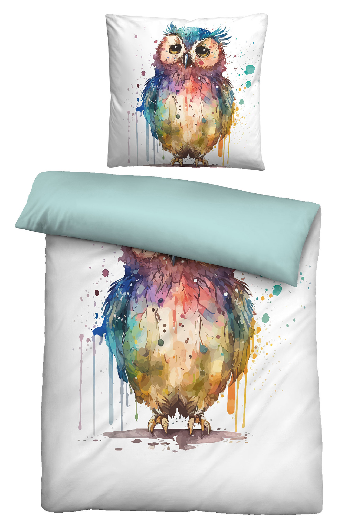 Biberna Linon-Bettwäsche 0044484 | 008 Bunt