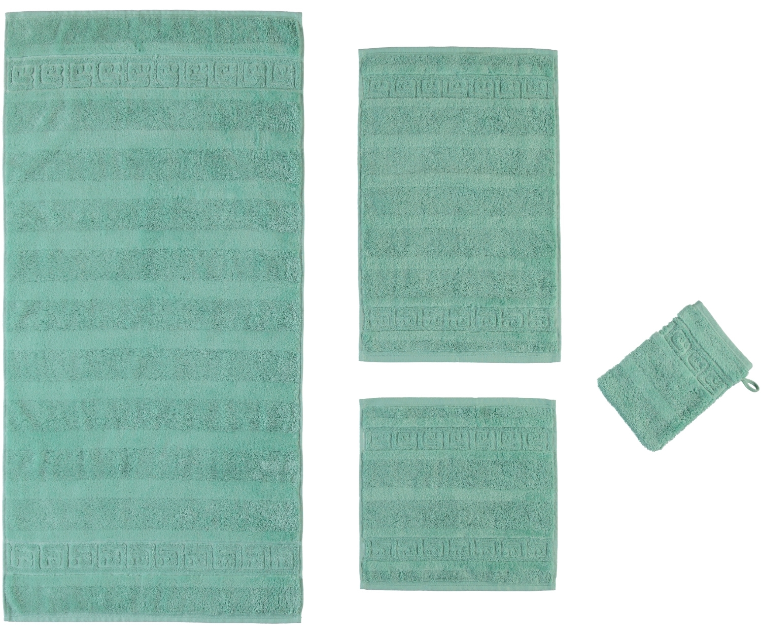 Cawö Handtuch Noblesse 1001 | 474 Agave