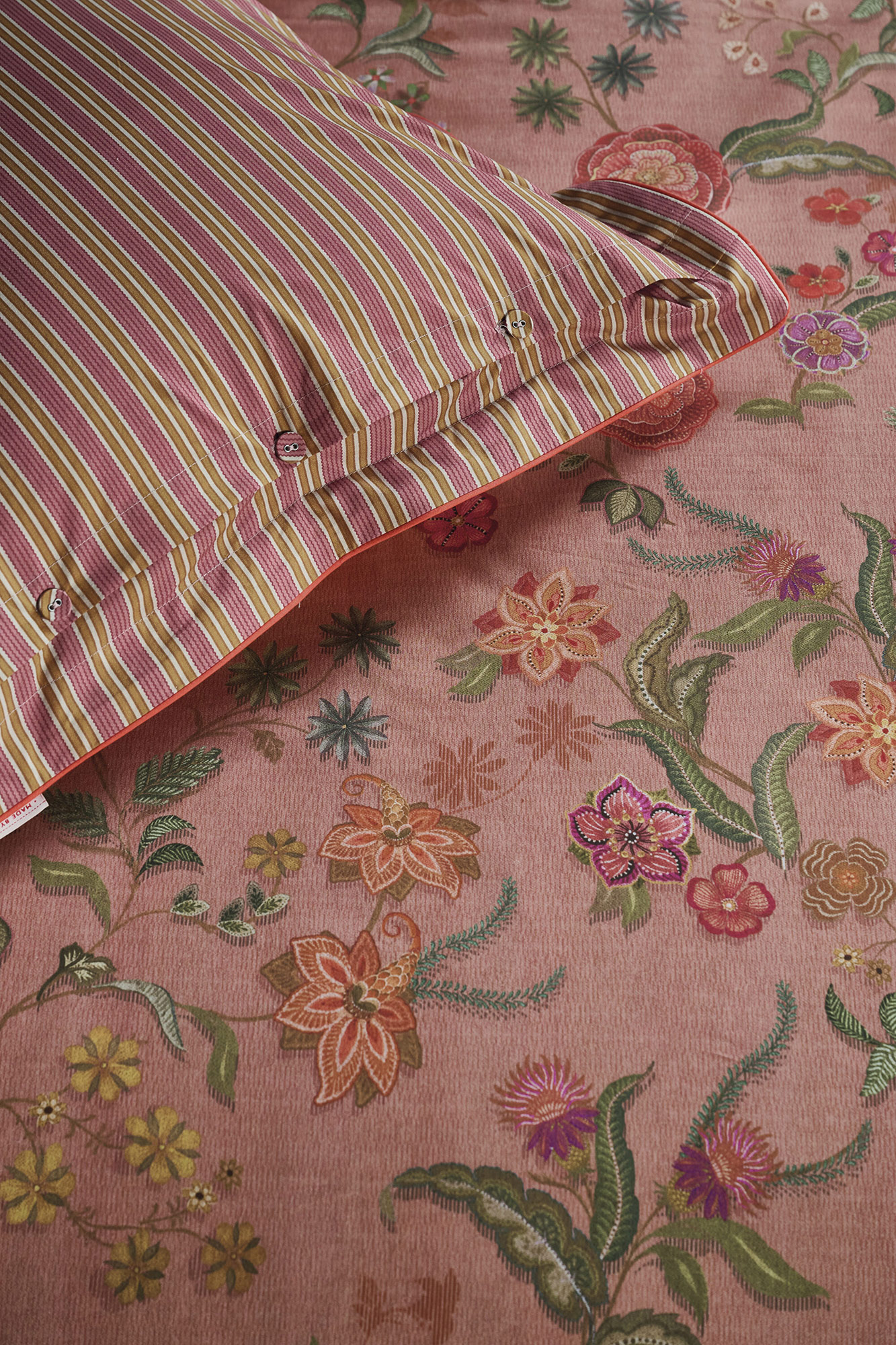 Pip Studio Perkalbettwäsche Coco Flower | Coral