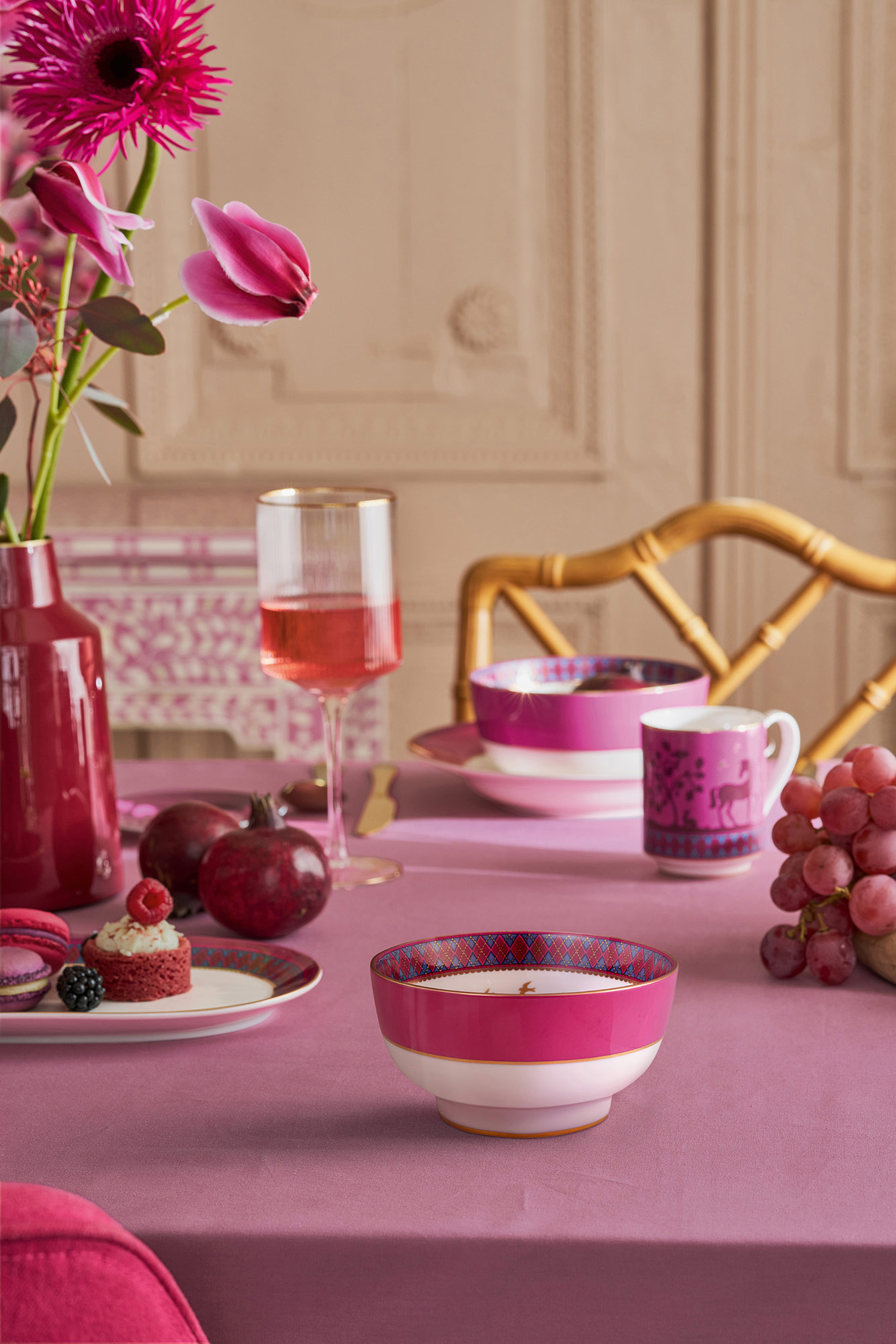Pip Studio Schüssel Deerest Darling | Pink