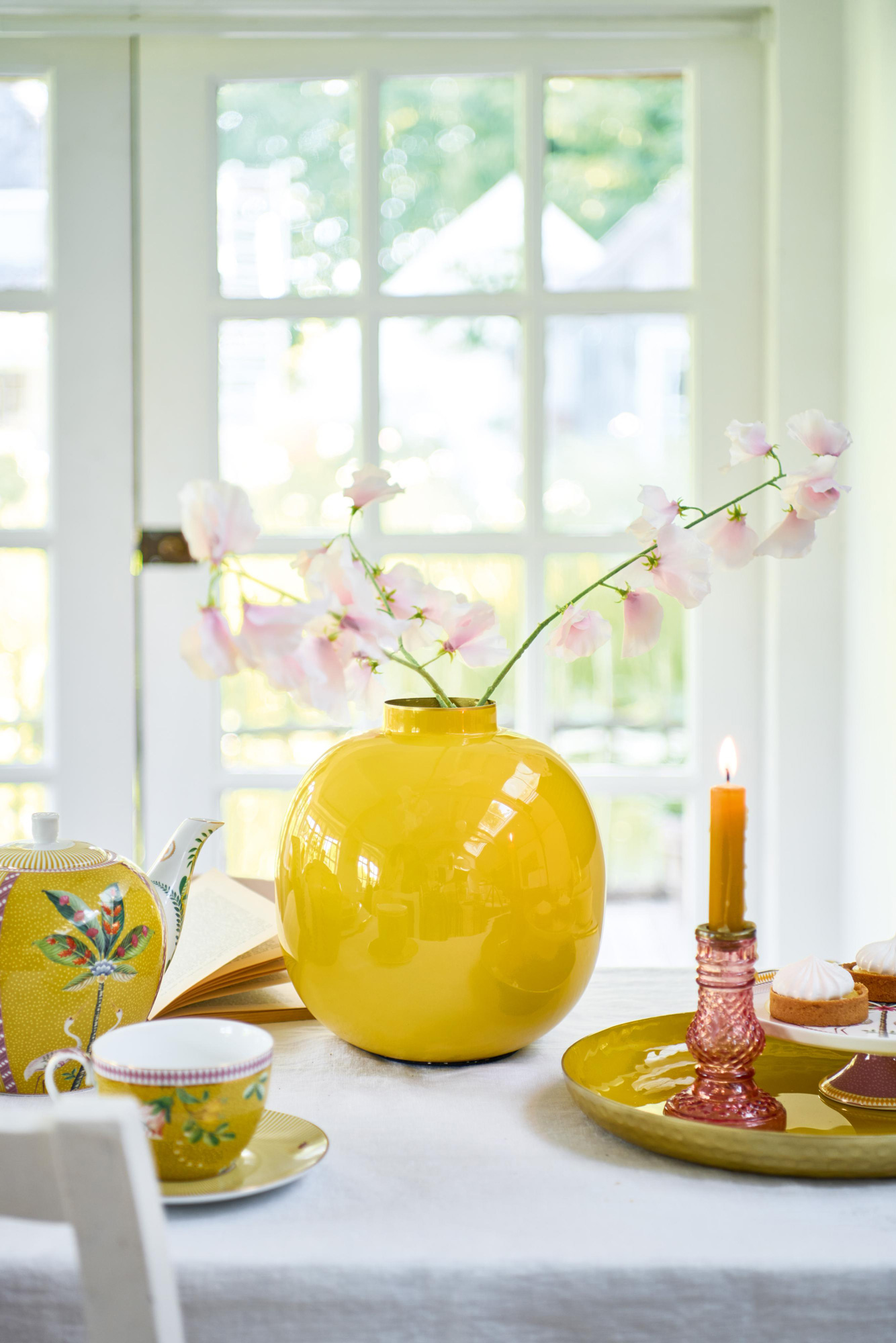 Pip Studio Vase | Gelb