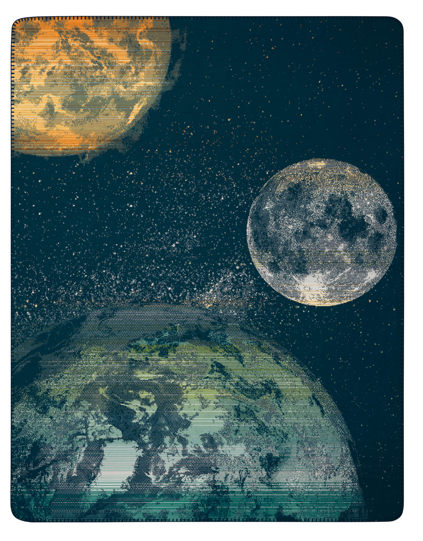 Biederlack Plaid / Wohndecke Young & Fancy | Cosmos