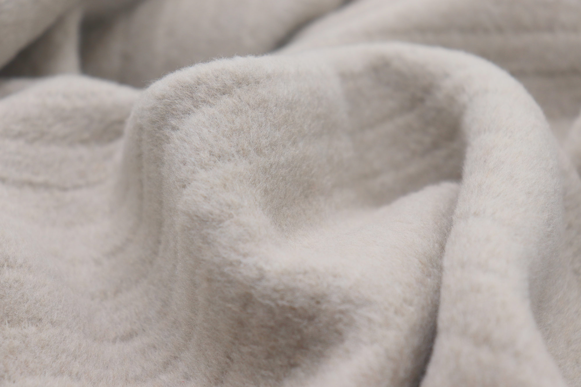 Biederlack Wohndecke Feel Taupe