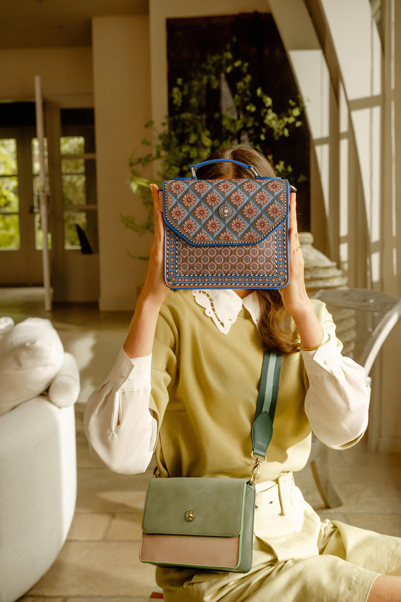 Pip Studio Umhängetasche / Handtasche Frances | Imani Blue