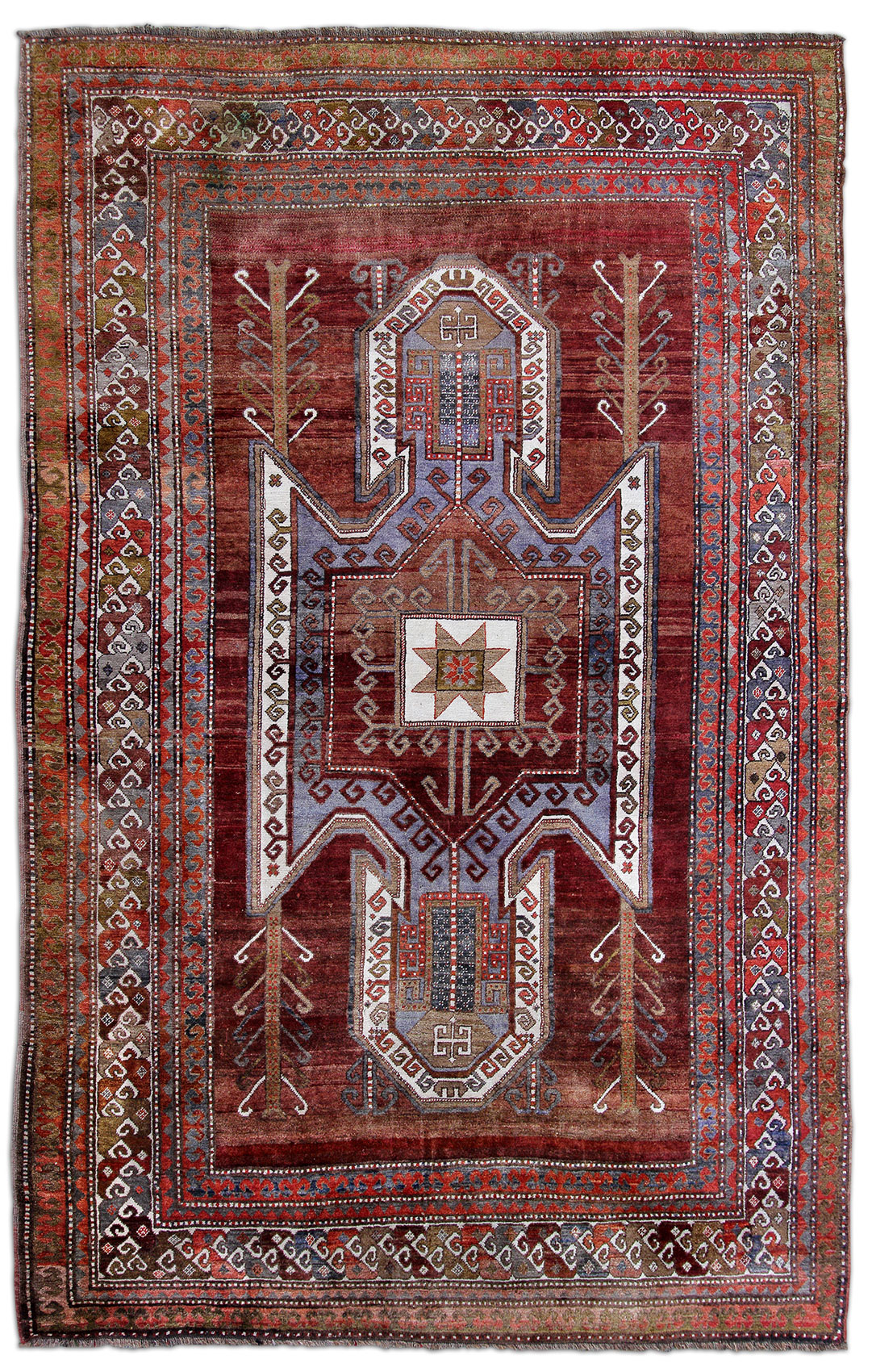 Kars-Kazak Orientteppich Türkei neu | Schurwolle 201 x 300 cm