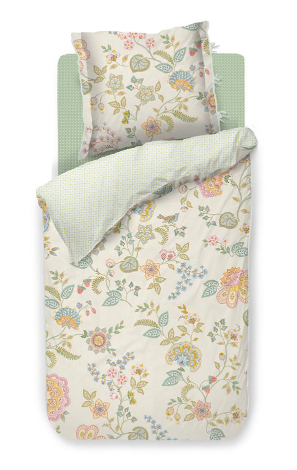 Pip Studio Perkalbettwäsche Buenas Tardes | off-white