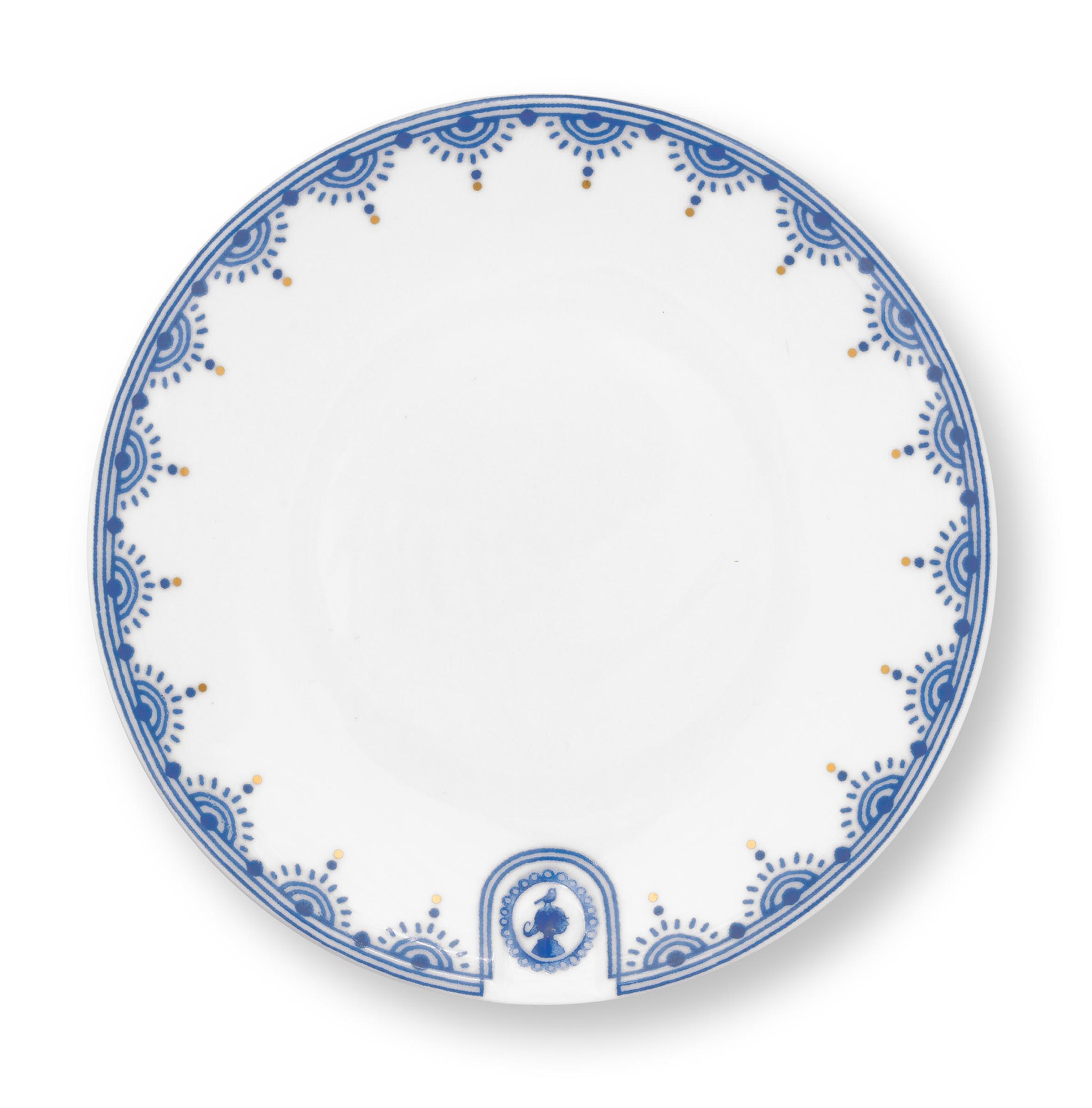 Pip Studio Untertasse Pip & The Blue Bird | weiss