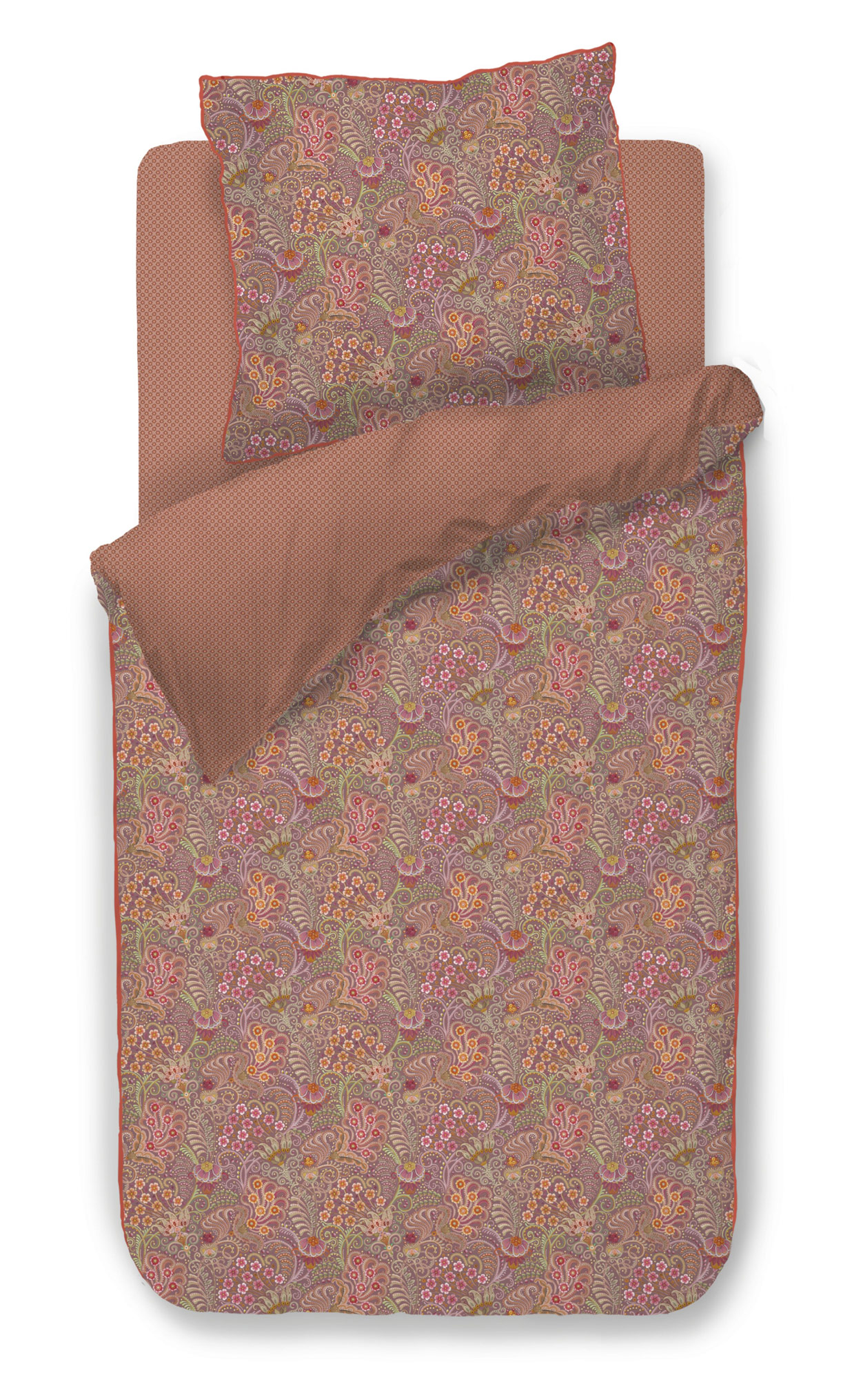 Pip Studio Perkalbettwäsche Kitenge | Terra