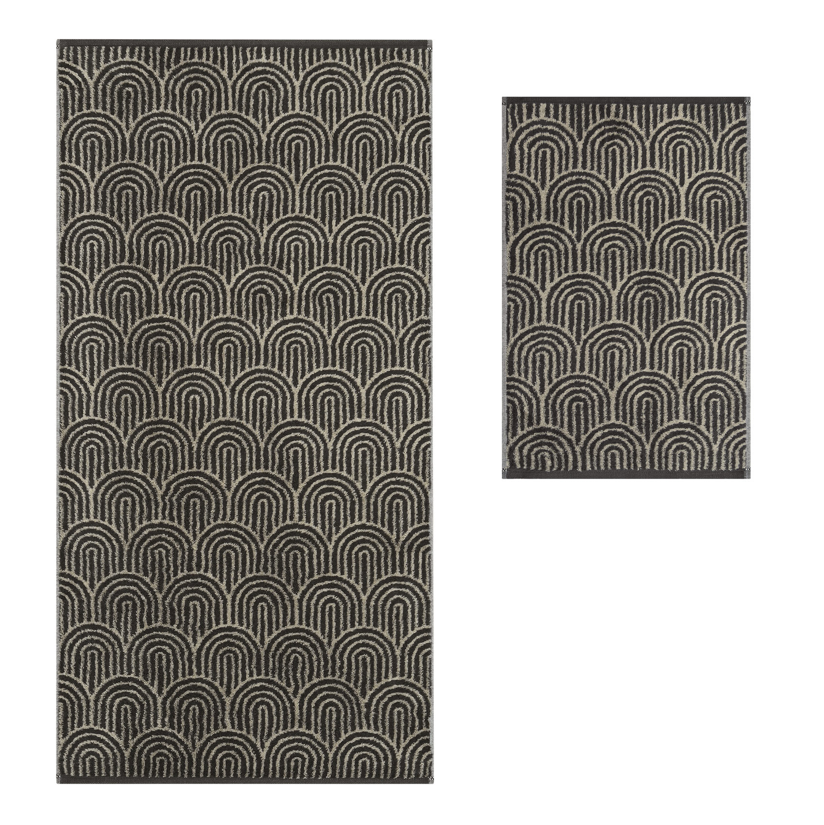 Cawö Handtuch Maison 6268 | 37 basalt