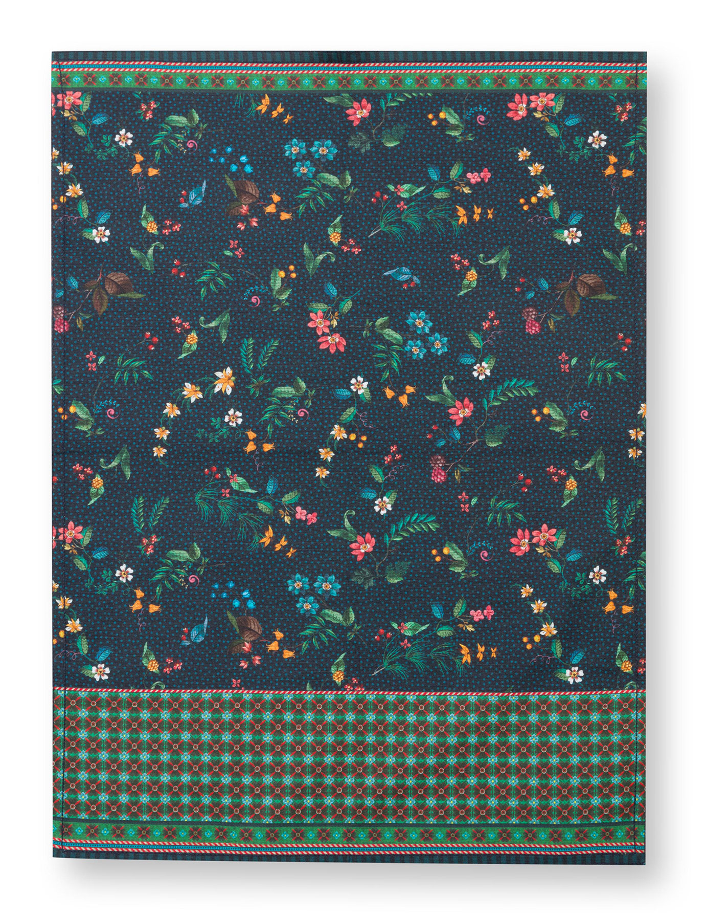 Pip Studio 2er Set Geschirrtücher Berry Blues | blau