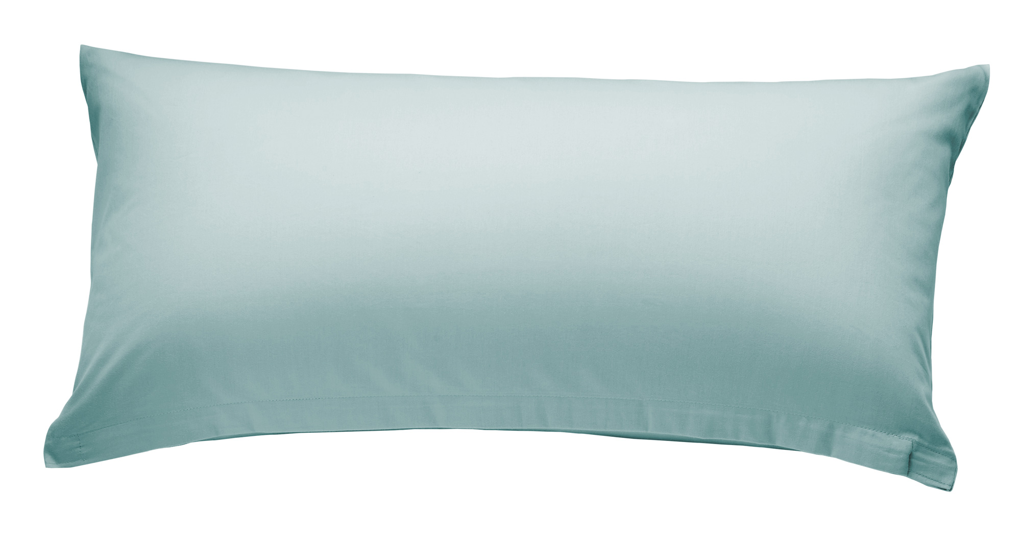 Thomas Luxus Satin-Kissenhülle  | 545 grau-grün