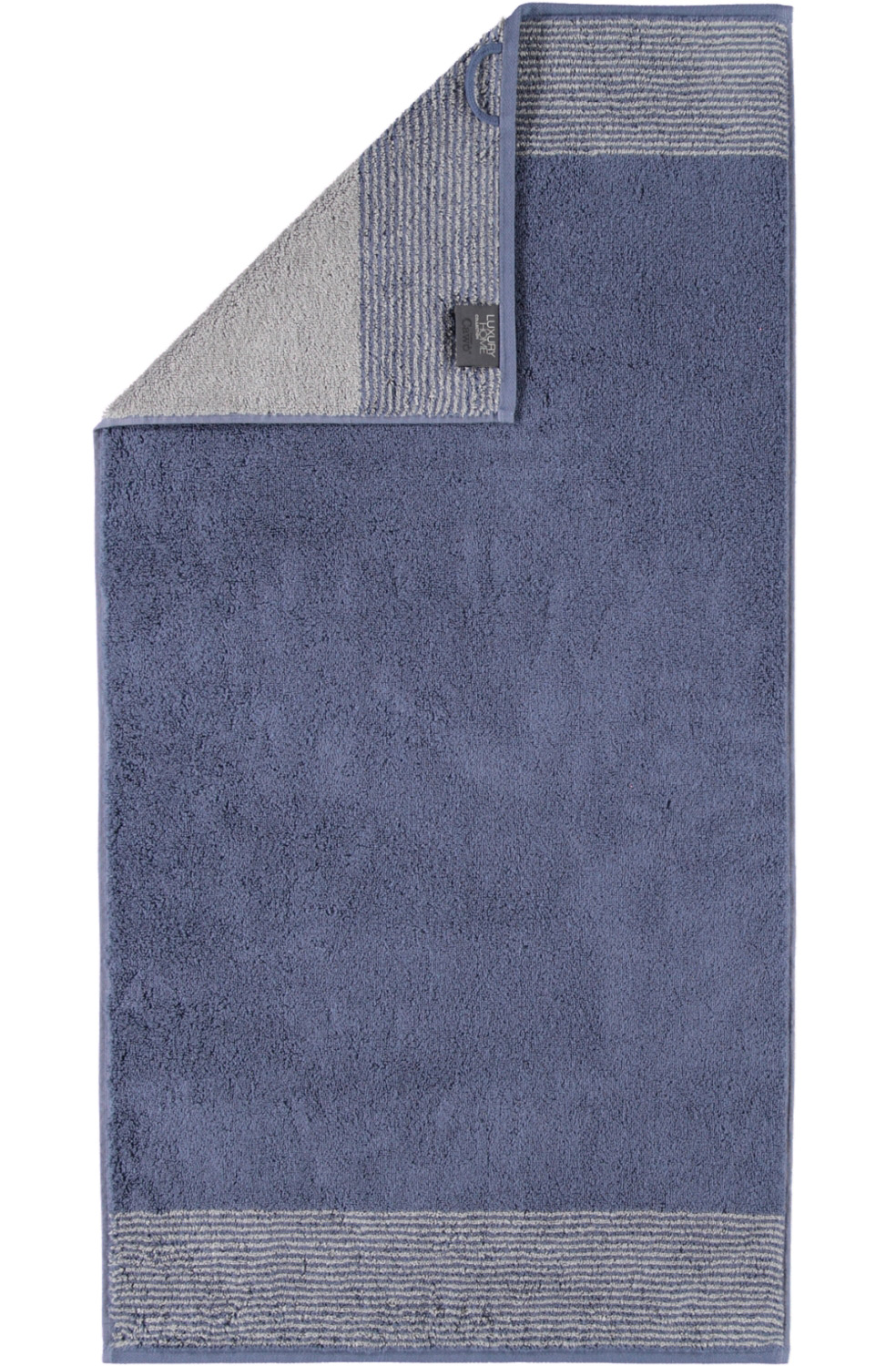 Cawö Duschtuch Luxury Home  Two-Tone 590 | 10 Nachtblau