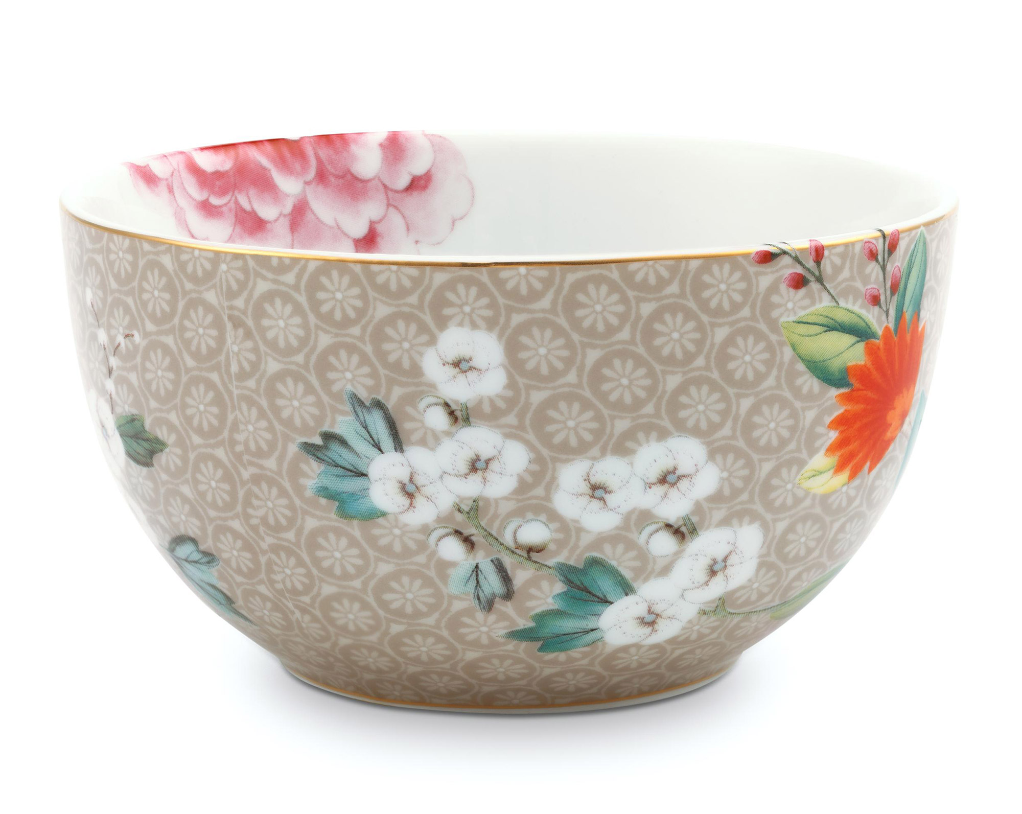 Pip Studio Schale Blushing Birds | khaki